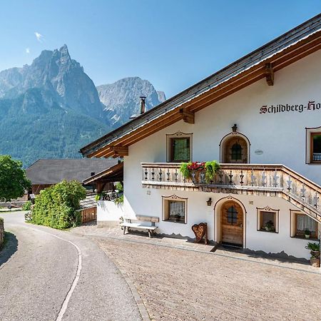 Ferienwohnung Schildberghof Santner Seis am Schlern Exterior foto