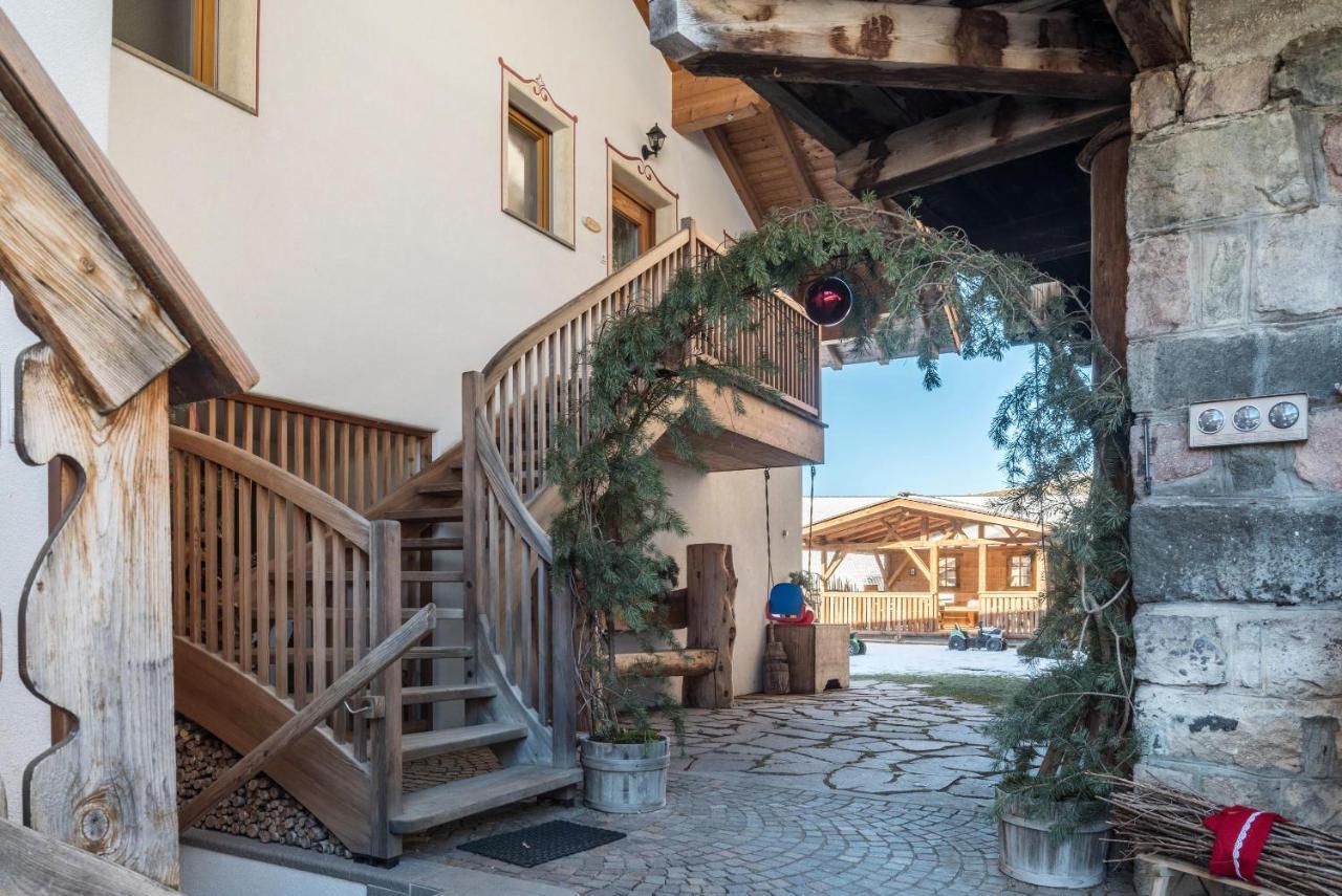 Ferienwohnung Schildberghof Santner Seis am Schlern Exterior foto