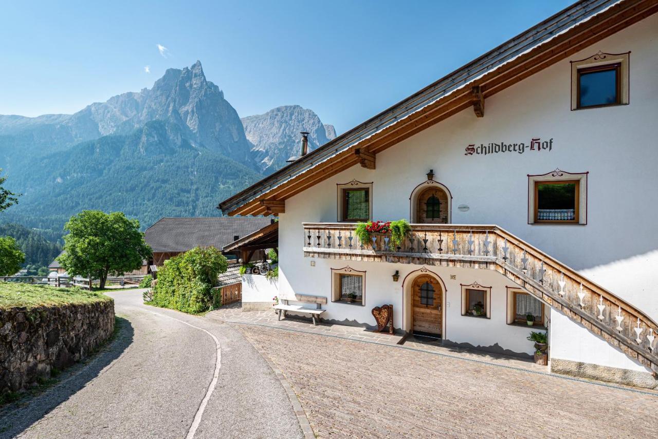 Ferienwohnung Schildberghof Santner Seis am Schlern Exterior foto