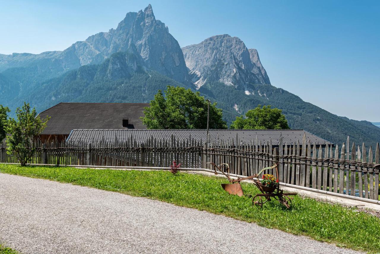 Ferienwohnung Schildberghof Santner Seis am Schlern Exterior foto